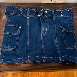 X small Jean skirt